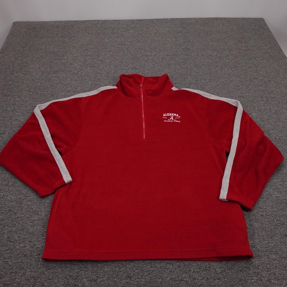 Vintage Alabama Crimson Tide Sweatshirt Mens Large Red NCAA Old‎ Varsity Brand